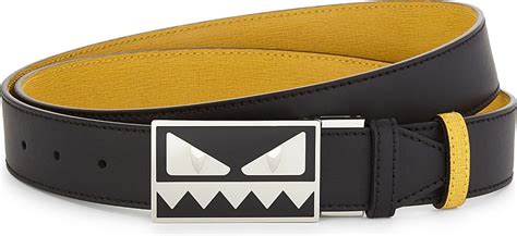 monster fendi belt|authentic men's fendi belt.